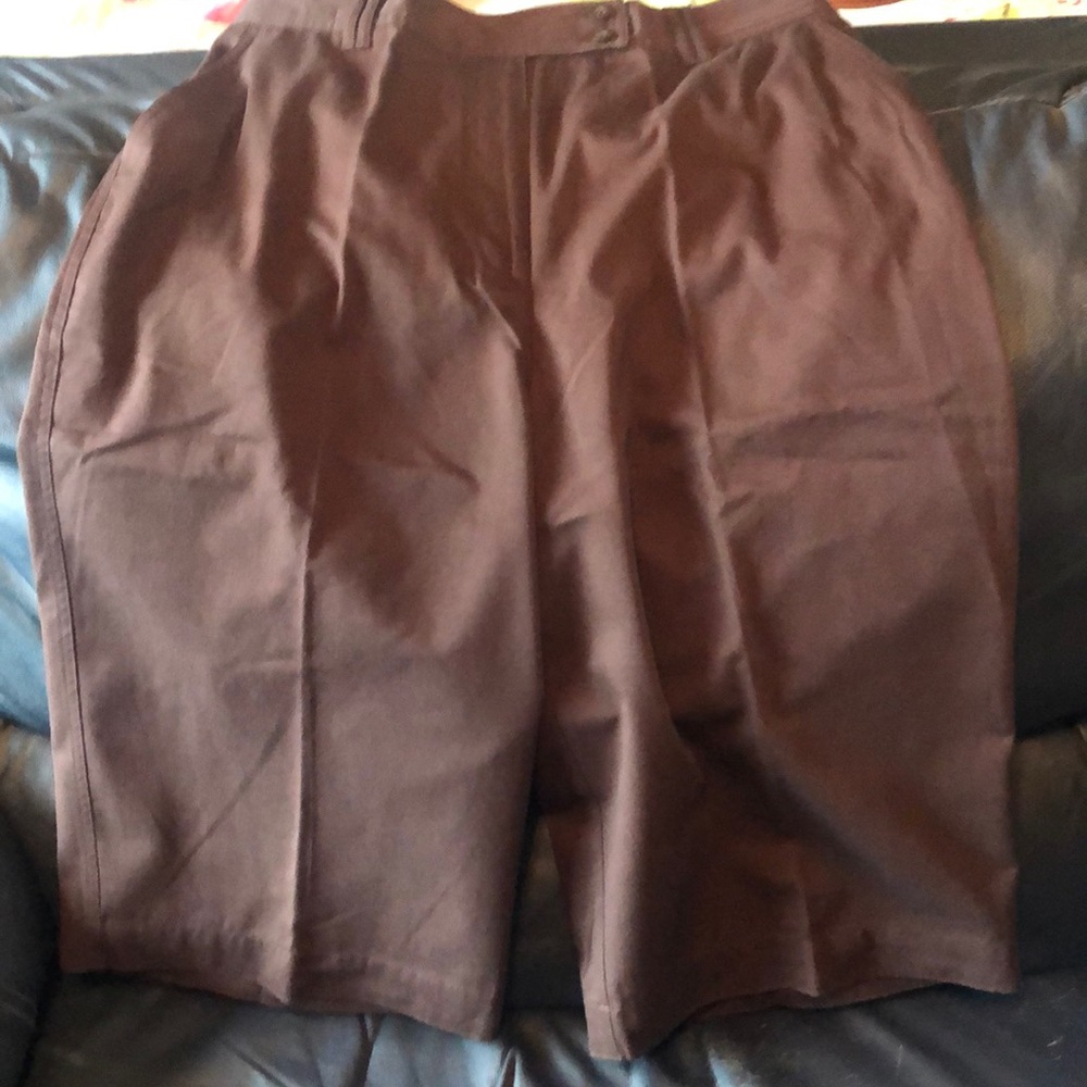 NWT 14P brown capris